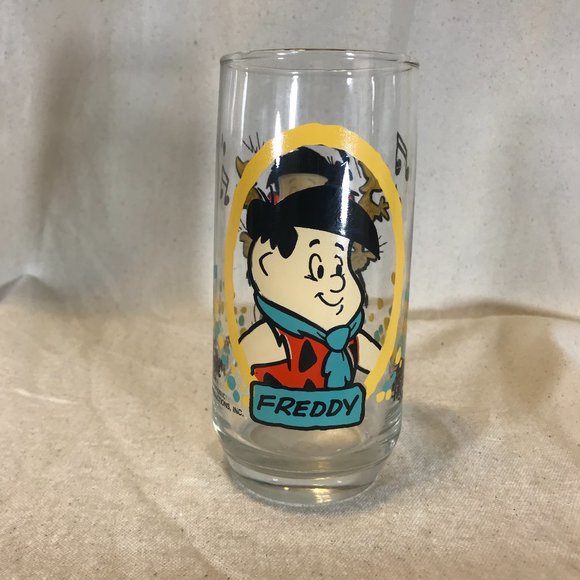 Vintage Other - Vintage 1986 Pizza Hut The Flintstone Kids Freddy